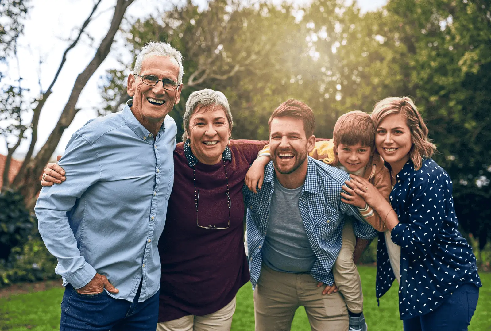 Happy Family with Estate Planning